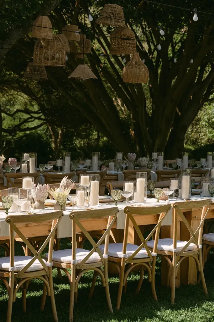 Timeless wedding - Sandstone House - Stephanie and Blaine decor 3