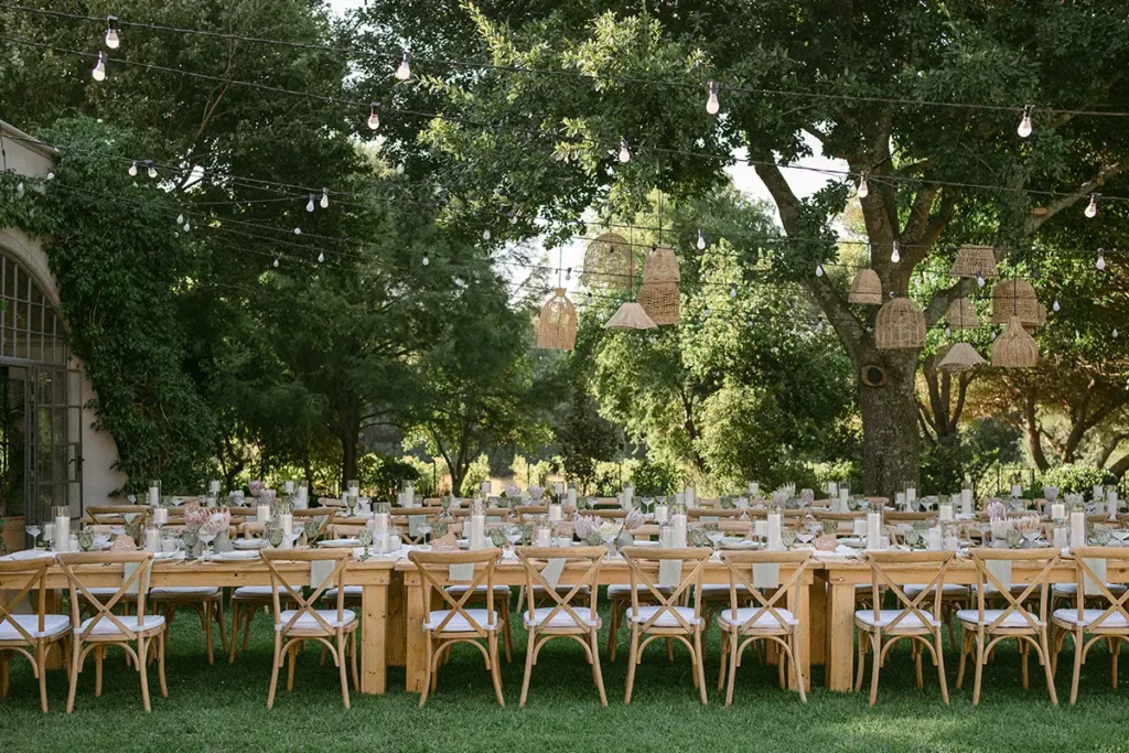 Timeless wedding - Sandstone House - Stephanie and Blaine decor 5